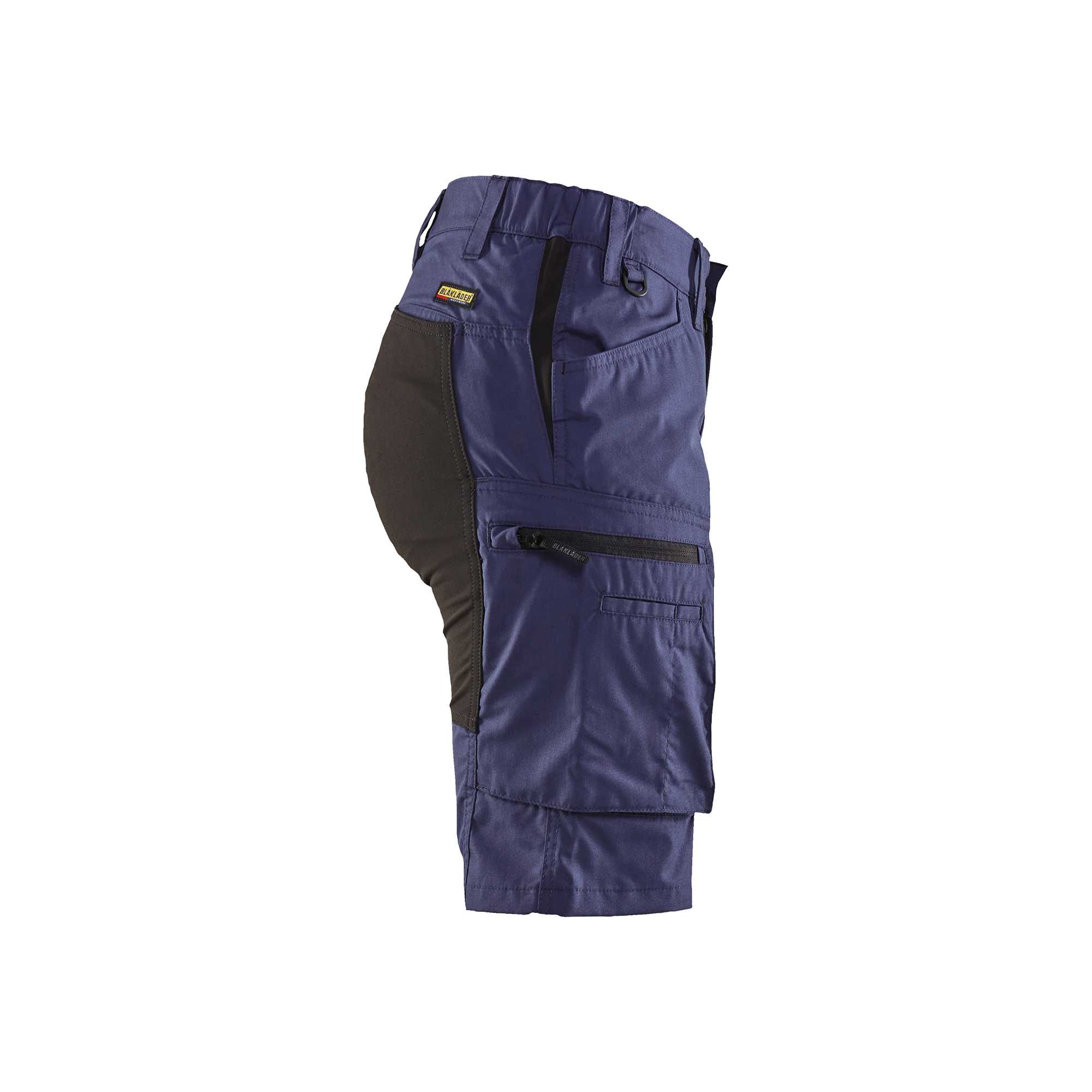 BLAKLADER 71491845 Women's service shorts with stretch Work Shorts Women - stretch panels
